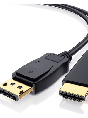 Techno Station Displayport HDMI Kablo Daha Yüksek Görüntü Sağlayan Displayport Hdmı Dönüştürücü Görüntü Kablo