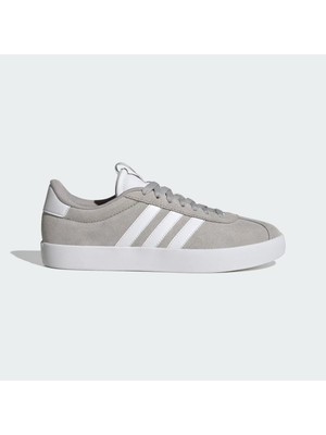 adidas VL Court 3.0 Kadın Gri Spor Ayakkabı.-