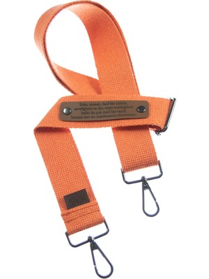 Mercan Renk, Kişiye Özel Üretim, Çantalar Için Şık Omuz Askısı, 200 cm Uzunlukta, Mükemmel Hediye