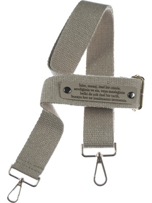 Sütlü Kahve Renk, Kişiye Özel Eğitim Yöneticileri Için Fonksiyonel Çanta KAYIŞI,200 cm Omuz Askısı