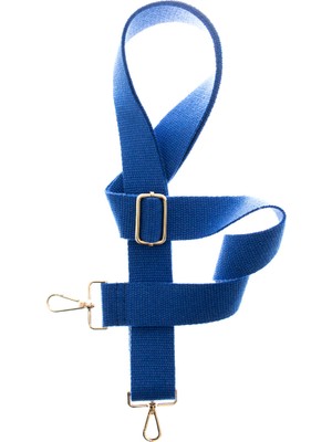 Miawiki Koyu Mavi Renk, Uzun Boylulara, 225 cm Uzunlukta, Altın Metal Aksesuar, Omuz Askısı, Güçlü ve Rahat