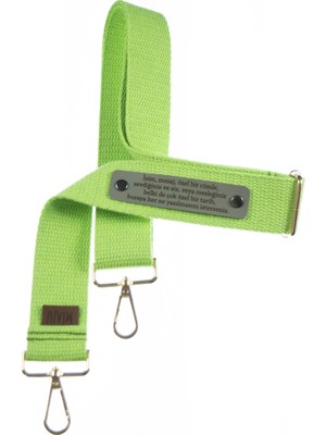 Neon Yeşil Renk, Sadece Size Özel Olarak Üretilen Hediyelik Laptop Çanta Askısı, 160 cm Kayış