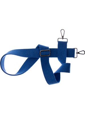 Miawiki Koyu Mavi Renk, Uzun Boylulara, 225 cm Uzunlukta, Siyah Metal Aksesuar, Omuz Askısı, Güçlü ve Rahat