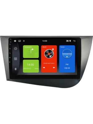 SmartGO Seat Leon Android Multimedya Sistemi (2005-2012) 8+128 GB  Wİ-Fİ (Yazılımsal)