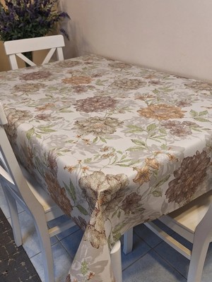 Elyaflı Pvc Muşamba - Desenli Silinebilir Masa Örtüsü