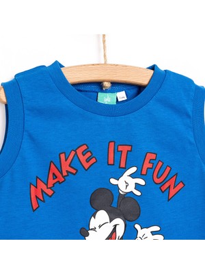 Disney Mickey Mouse Erkek Atlet Tshirt Erkek Bebek
