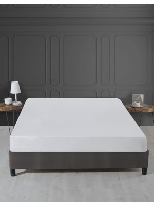 Bisepetim Alez Pamuklu Fitted Yatak Koruyucu 160*200 cm