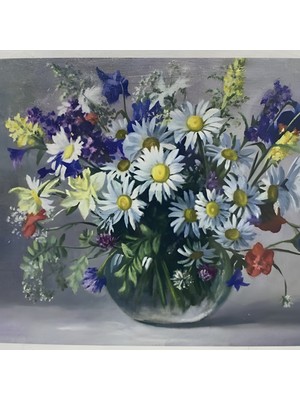 5d Yapışan Boncuk Goblen 30 x 40 cm Mozaik Tablo Pano 60553