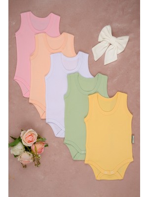 5'li Pamuklu Atlet Çıtçıt Body Zıbın