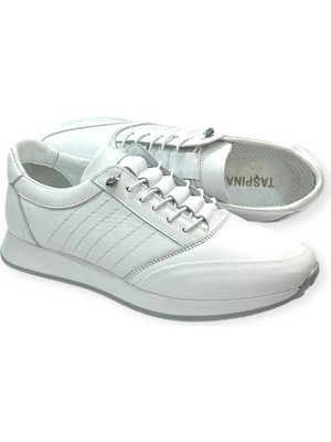 Taşpınar %100 Hakiki Deri Ortopedik Erkek Günlük Yazlık Akıllı Bağcıklı Yeni Sezon Ayakkabı 40-44