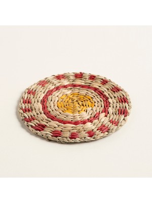 Zsa Zsa Zsu Tam Dao Deniz Çayırı Bardak Altlığı 10 Cm Renkli