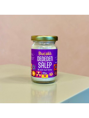 Bucaklı Dededen Salep - %100 Saf Bucak Salebi 50 gr