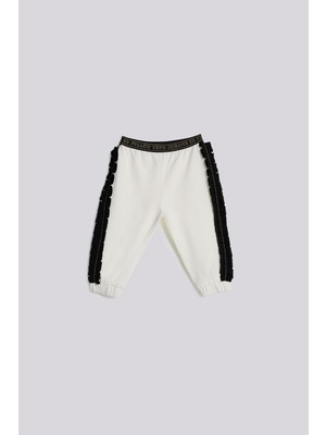 GB Baby Bg Store Kız Bebek Ekru Eşofman Altı