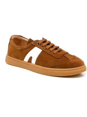 Kadın Sneaker ( Günlük) MAR-25Y-192-4003 John May Taba Süet-Beyaz Cilt