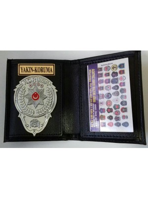 Aldatmaz Yakın Koruma Rozetli Cüzdan Satınal.sadece Yakın Koruma Pers Satın Alabılır.sıvıle Satılmaz.