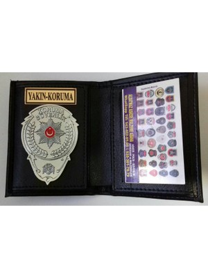 Aldatmaz Yakın Koruma Rozetli Cüzdan Satınal.sadece Yakın Koruma Pers Satın Alabılır.sıvıle Satılmaz.