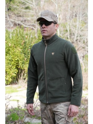 Wolftrap Tactical Hazal Haki Petek Polar Ceket