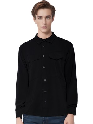 Nuna-Tech Stryke Erkek Gömlek Siyah