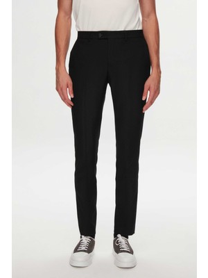 Twn Siyah Gabardin Kumaş Pantolon