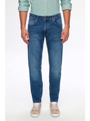 D'S Damat Ds Damat Slim Fit Lacivert Denim Denim Pantolon 3HCJ333910030