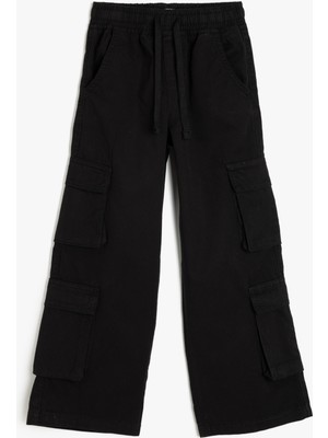 Koton Pamuklu Kargo Cep Detaylı Denim Pantolon