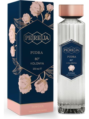 Pereja Pudra Kolonyası Çiçeksi Koku 250 ml 80 Derece Etkili Hijyen Sağlar