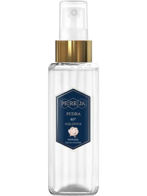 Pereja Pudra Kolonyası 100 ml 80 Derece Çiçeksi Koku ile Ferahlatıcı Etki Sağlar