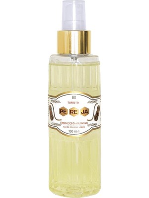 Pereja Limon Kolonyası 100 ml Sprey 80 Derece Ferahlatıcı Limon Kokusu ile Hijyen Sağlar