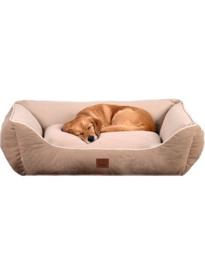 Jungolica Pet Products Lucy, Çift Taraflı Minderli, Ultra Yumuşak, Kaydırmaz Tabanlı, Yıkanabilir Kedi ve Köpek Yatağı
