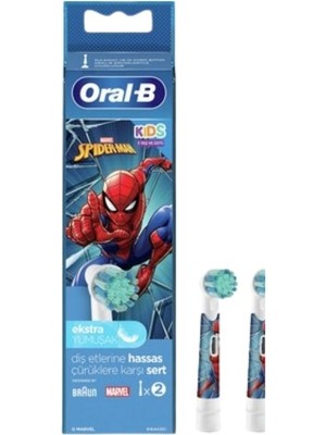 Oral-B Kids Fırça Yedek Başlık Spiderman 2 Adet