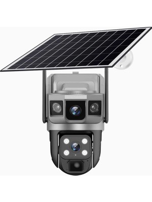 Qasul cmR51 Solarlı 4g Kamerası Kablosuz Sim Kartlı Güvenlik Gözetleme Kameraları