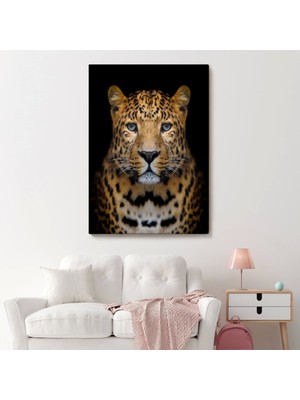 Marsilyan- Leopar Dekoratif Kanvas TABLO-5959