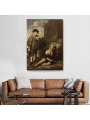 Marsilyan- Bartolomé Esteban Murillo'nun Argolla Oyununa Davet TABLOSU-6290