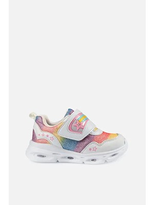 Vicco Kita Çocuk Işıklı Spor Ayakkabı Beyaz