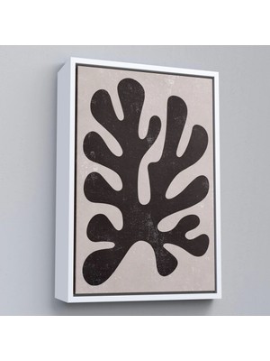 Marsilyan- Çerçeveli Henri Matisse Tarzı Soyut Sanat TABLOSU-7619