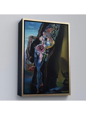 Marsilyan- Çerçeveli Salvador Dali - Gradiva TABLO-7395