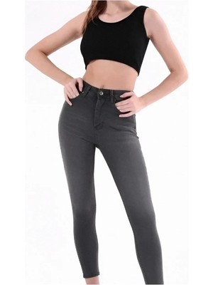 Likralı Dar Paça Kot Pantolon