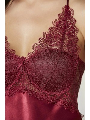 Pierre Cardin 6040 Kısa Gecelikli 6'lı Ipek Set