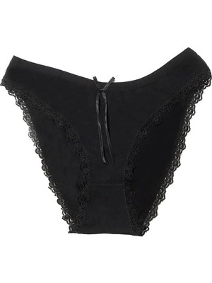 Beruflic Şahinler Kadın Paça Dantelli ve Kurdele Süslemeli Bikini B275