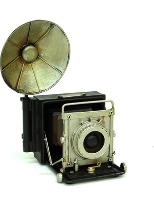 Dekoratif Metal Fotoğraf Makinesi