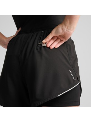 Puma Run Ultraweave 2'si 1 Arada Kadın Şortu