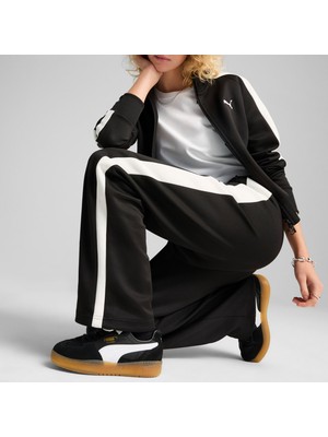 Puma T7 Always On Kadın Eşofman Altı Puma Black Renkli Bol Kesim Geri Dönüştürülmüş Malzeme