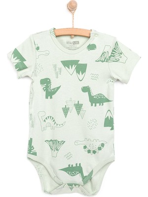 HelloBaby Erkek Kısa Kol Body Erkek Bebek