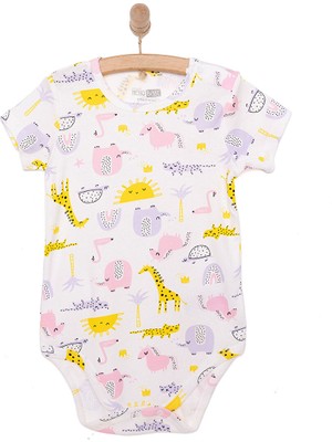 HelloBaby Hayvanlar Ksıa Kol Body