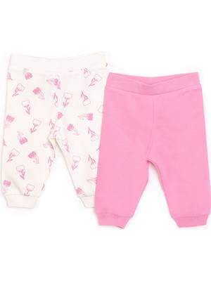 HelloBaby Basic Kız Lale DESENLI2LI Patiksiz Alt Kız Bebek