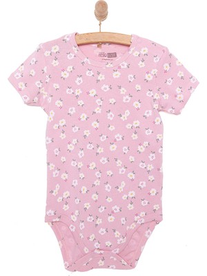 HelloBaby Çiçekli Kısa Kol Body