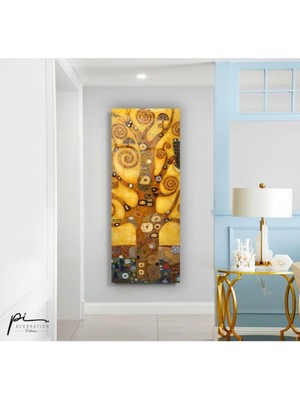 Marsilyan- Hayat Ağacı Tema Cam Tablo