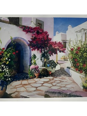 5d Yapışan Boncuk Goblen 30 x 40 cm Mozaik Tablo Pano 60284