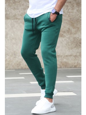 Madmext Koyu Yeşil Basic Eşofman 4210