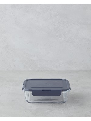 Fresh Ware Cam Saklama Kabı 800 ml Gri